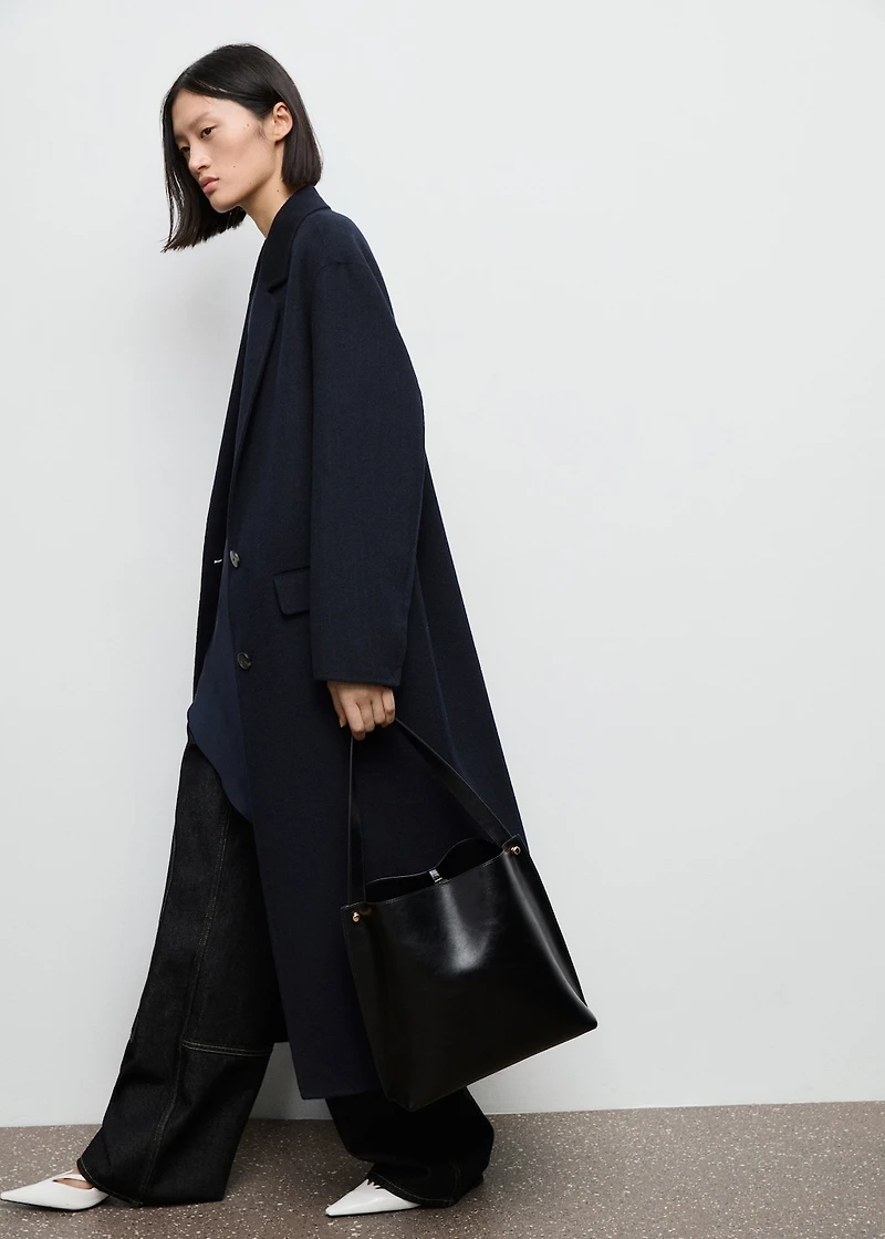 Long wool coat