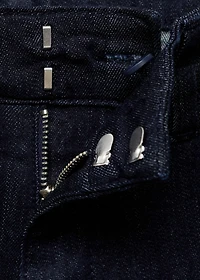 Flare jeans mid rise rinse wash