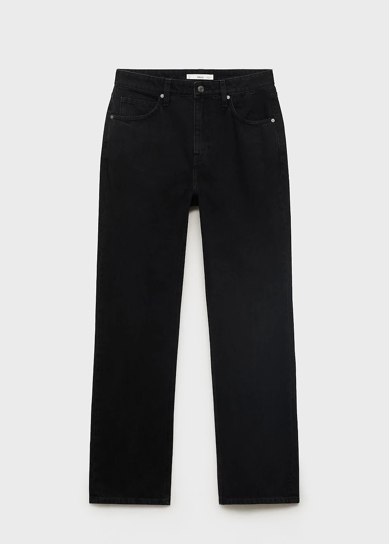 Matilda medium-rise straight-fit jeans