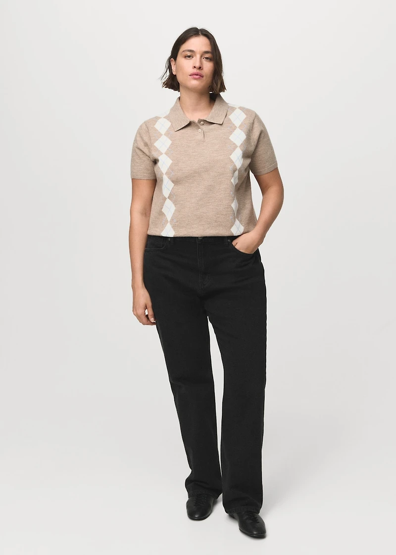 Matilda medium-rise straight-fit jeans