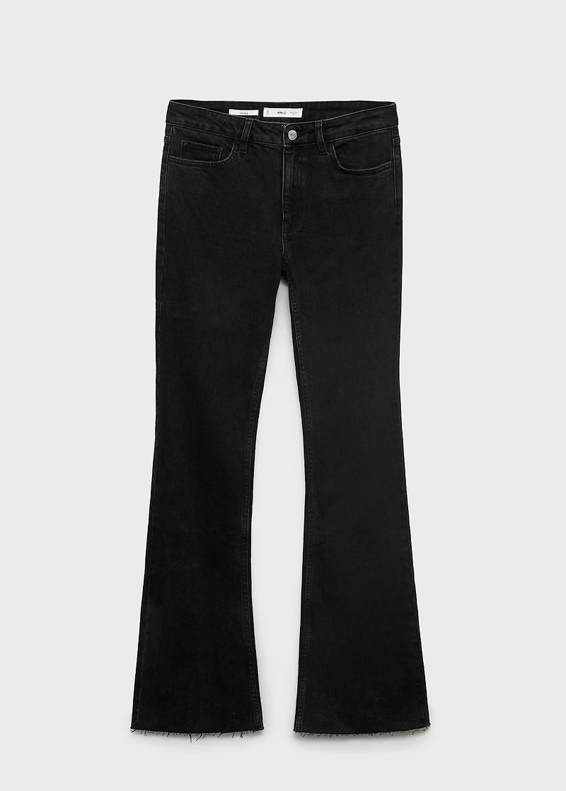 Fiona flared mid-rise jeans