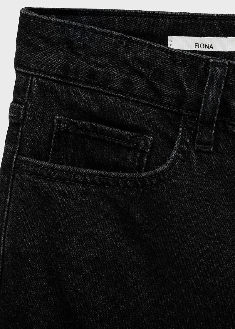 Fiona flared mid-rise jeans