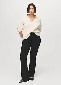 Fiona flared mid-rise jeans