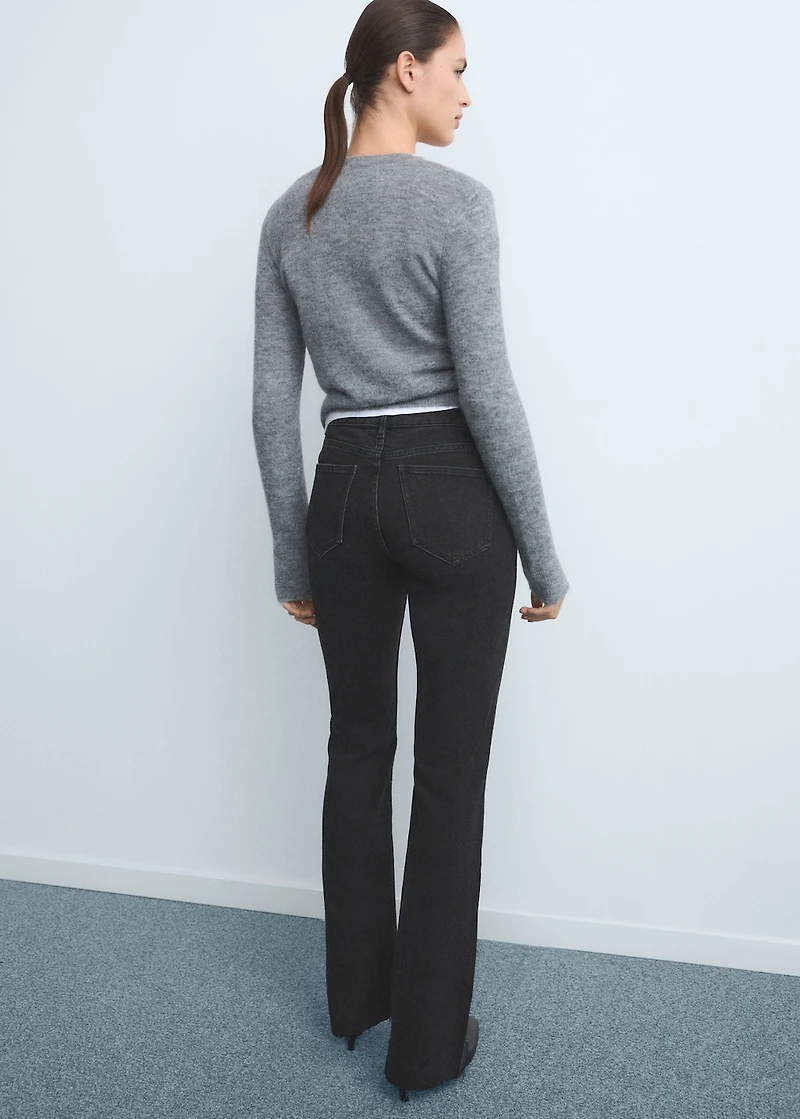 Fiona flared mid-rise jeans