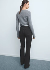 Fiona flared mid-rise jeans