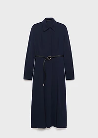 Belt shirt dress