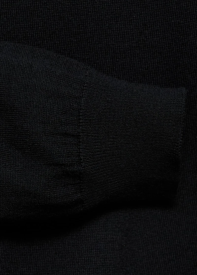 100% merino wool turtleneck sweater