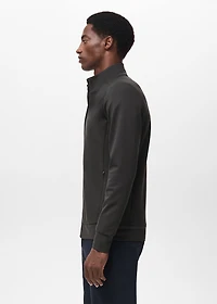 Regular-fit technical sweatshirt