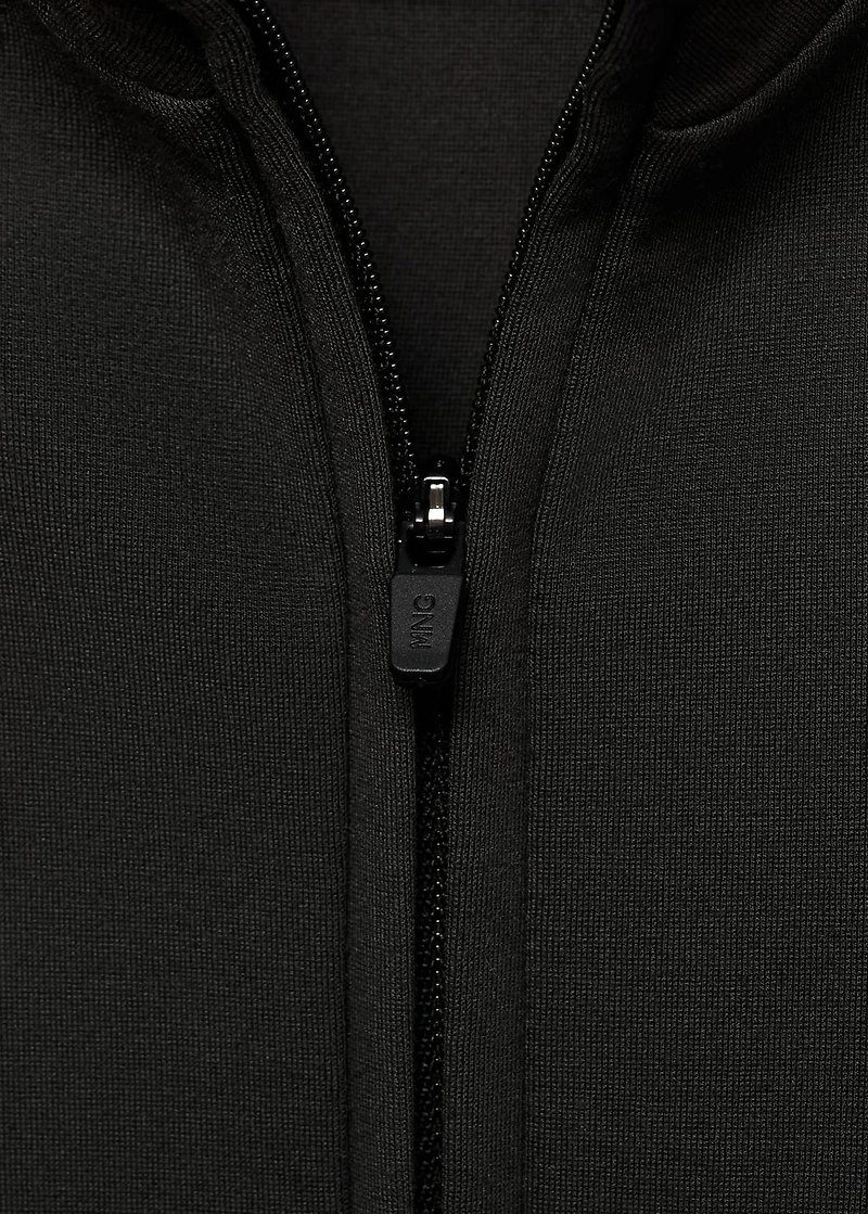 Regular-fit technical sweatshirt