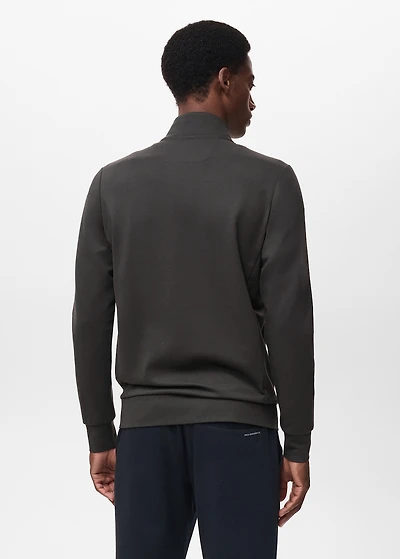 Regular-fit technical sweatshirt