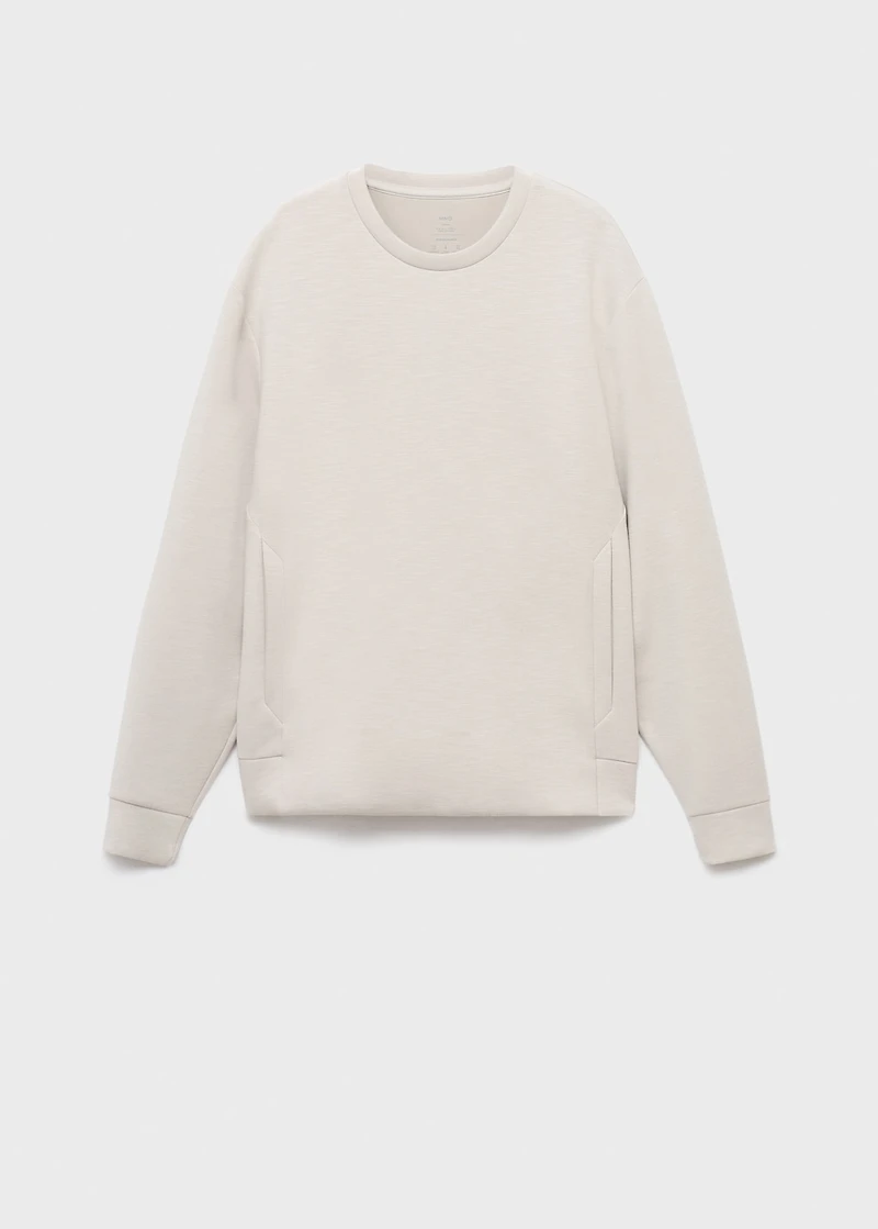 Regular-fit Thermolite® sweatshirt with pocket