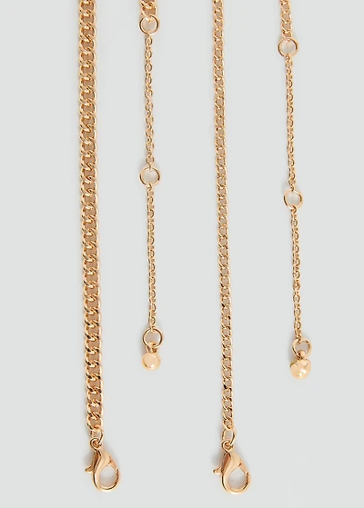 Padlock chain necklace