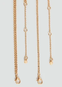 Padlock chain necklace