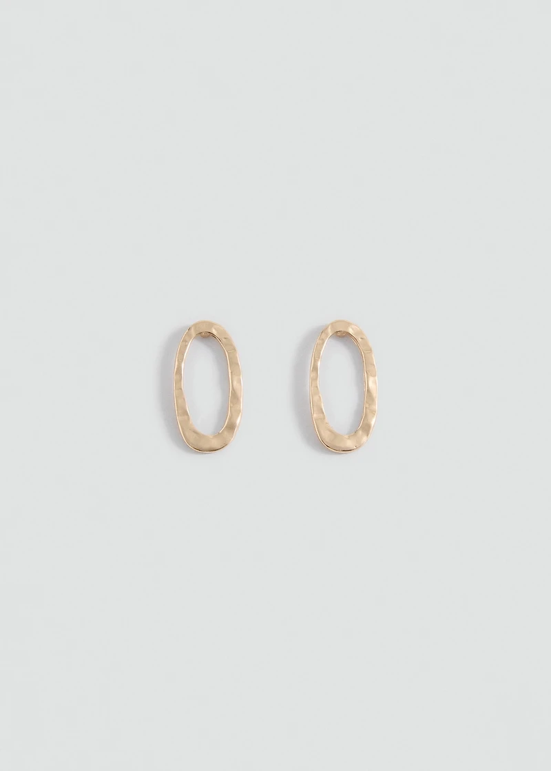 Circular-design earrings