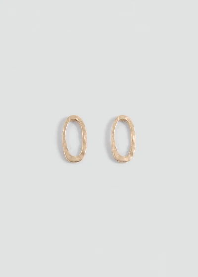 Circular-design earrings