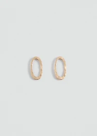 Circular-design earrings