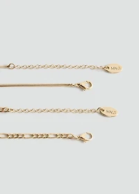 Double pendant necklace