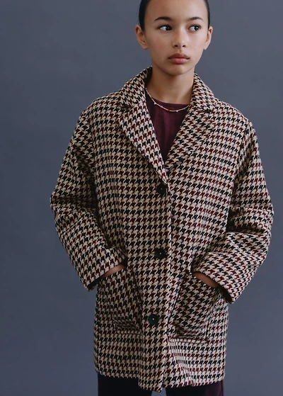 Houndstooth coat