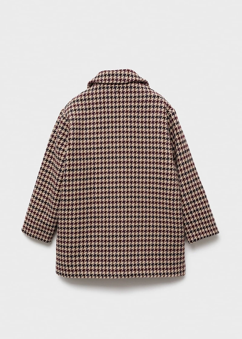 Houndstooth coat
