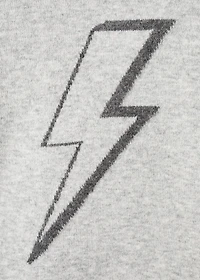 Knit embroidered sweater