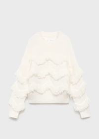Fringes knit sweater