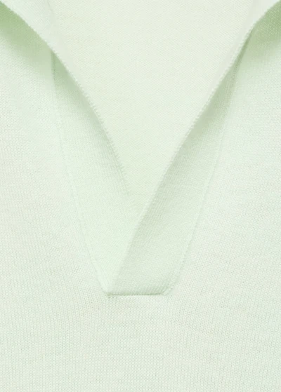 100% wool polo-neck sweater