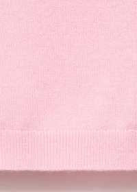 Short-sleeved wool sweater