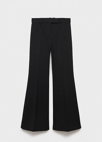 Flared suit pants