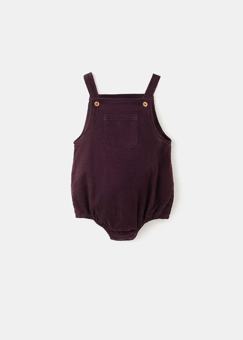Corduroy romper