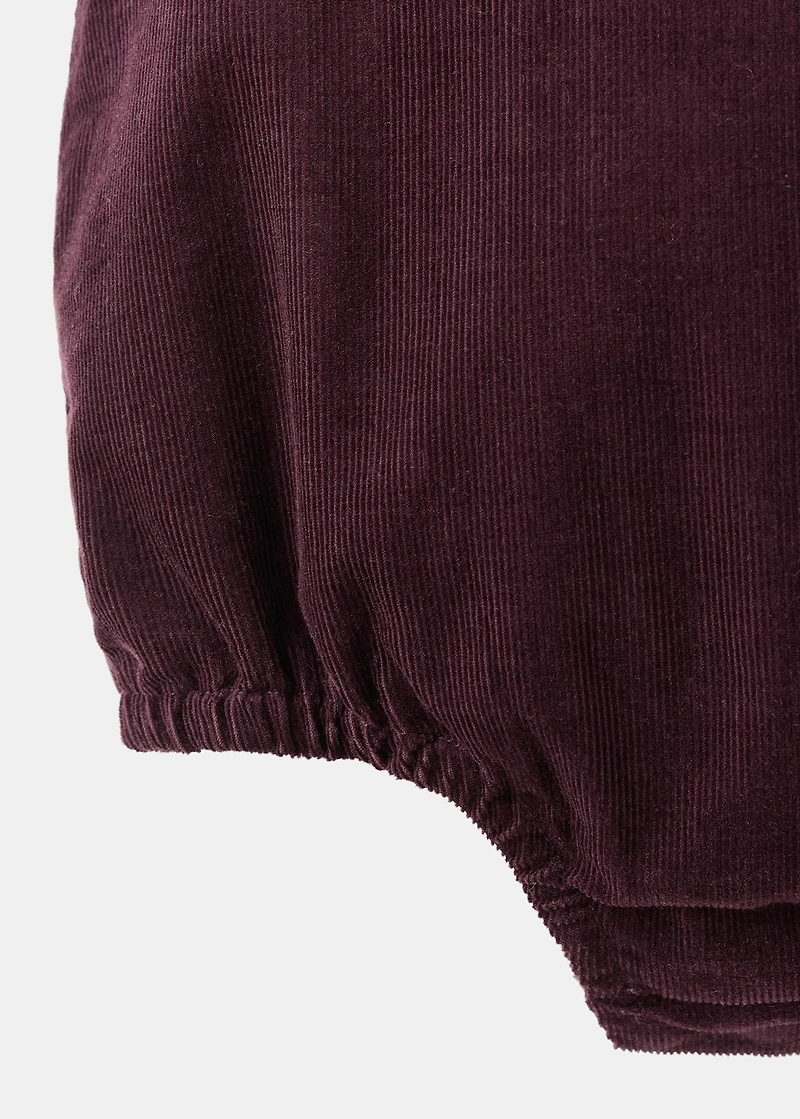 Corduroy romper