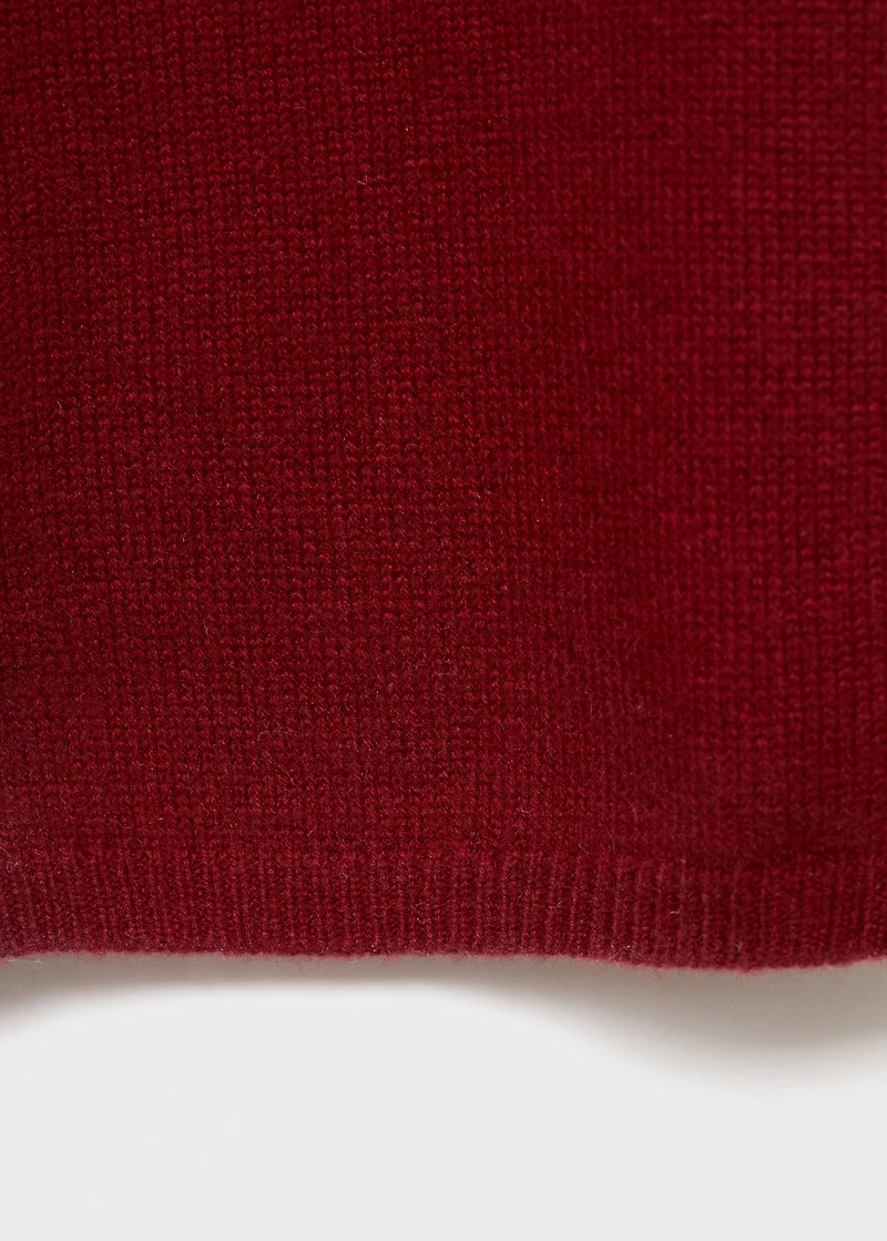 Thick cashmere pants