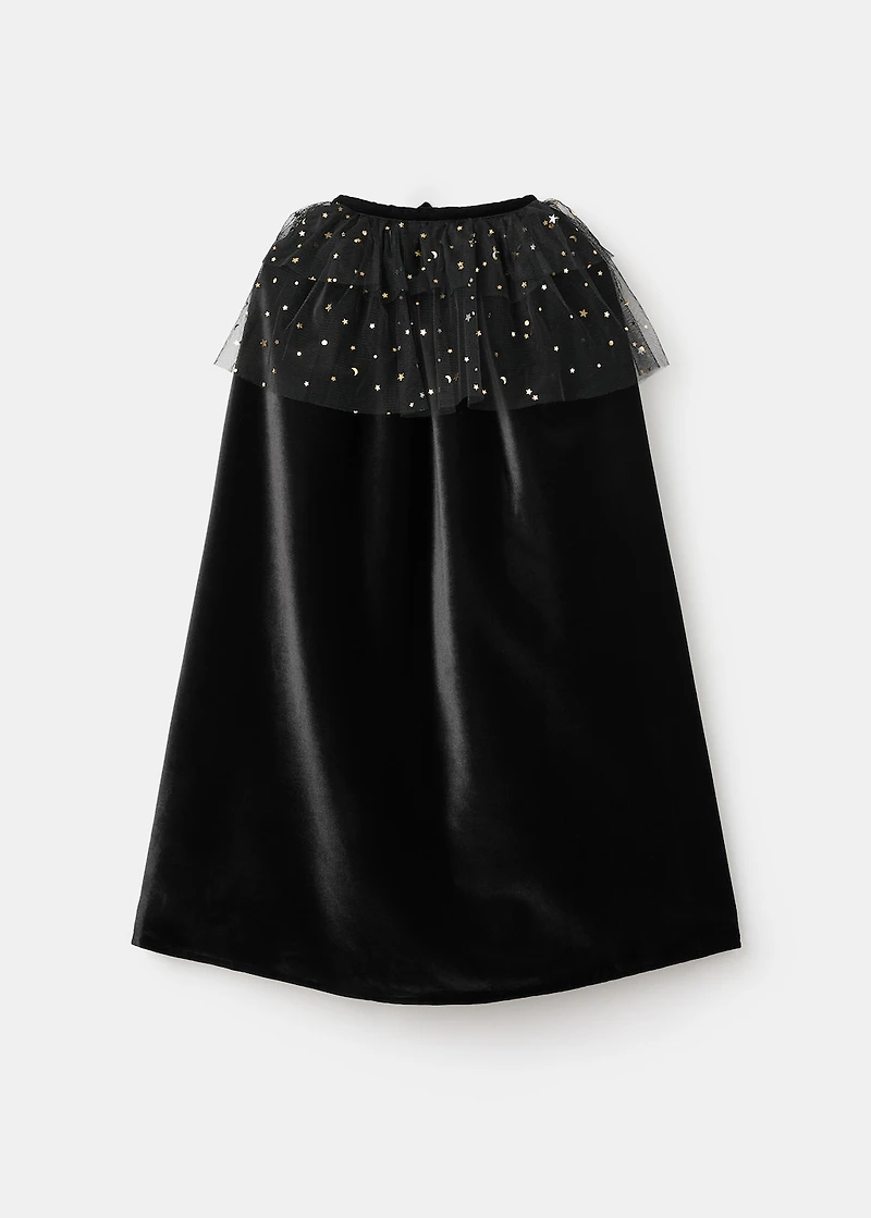 Velvet cloak costume