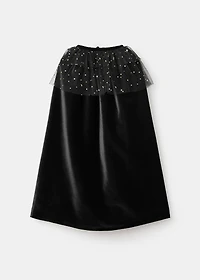 Velvet cloak costume