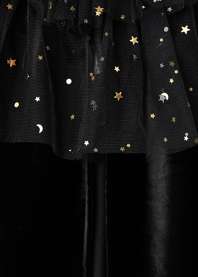 Velvet cloak costume