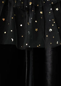 Velvet cloak costume