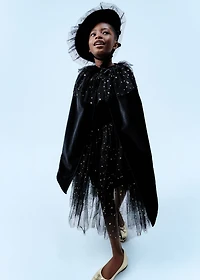 Velvet cloak costume