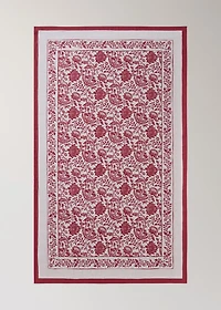 Cotton twill tablecloth for 2 to 4 diners