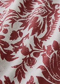 Cotton twill tablecloth for 6 to 8 diners