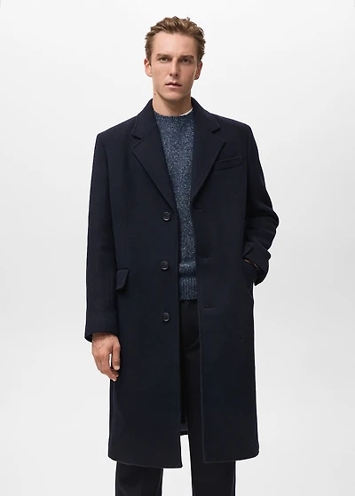 Long wool coat