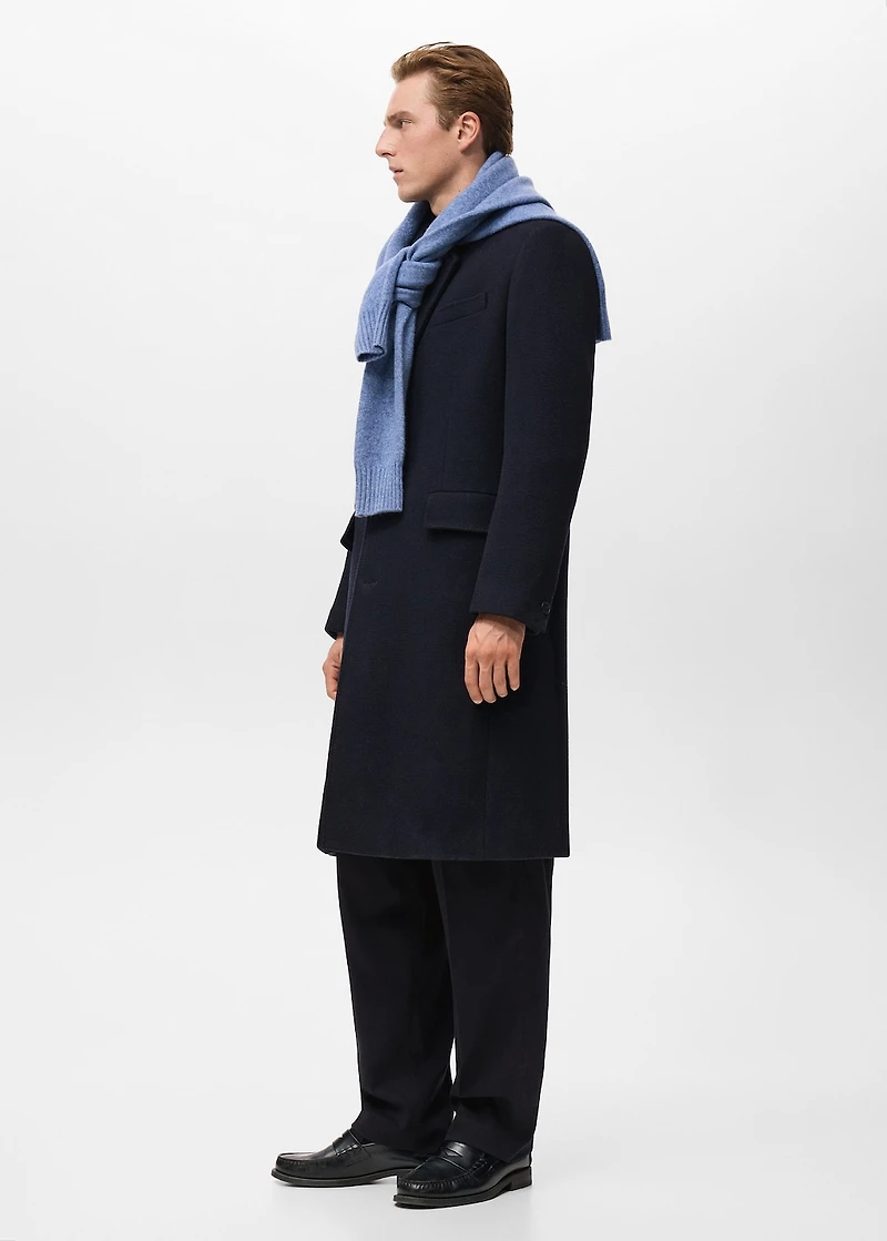 Long wool coat