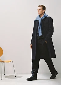 Long wool coat