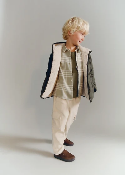 Corduroy cargo pants