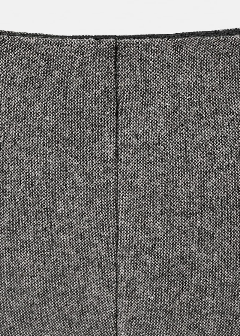 Speckled wool trousers