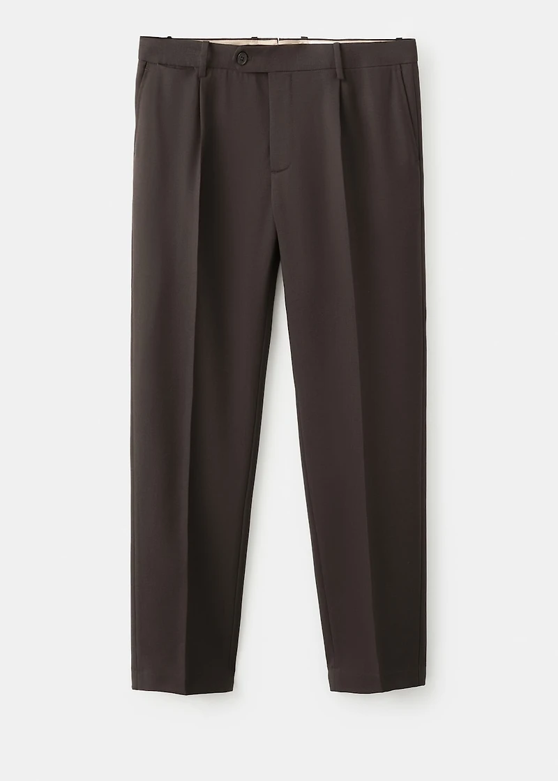 100% Italian wool smart pants