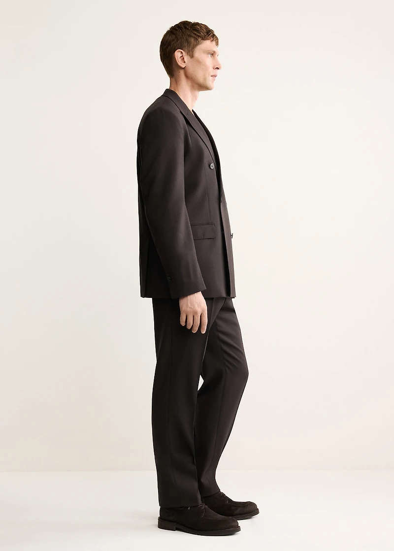 100% Italian wool smart pants