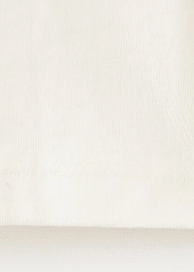 Cotton t-shirt with embroidered bear