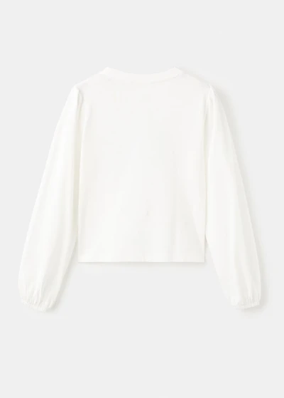 Christmas-print t-shirt