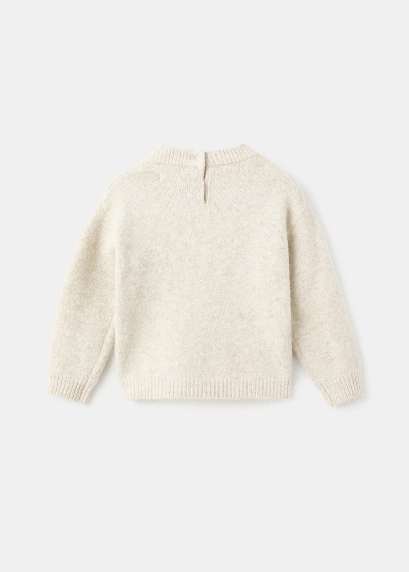 Christmas embroidered sweater