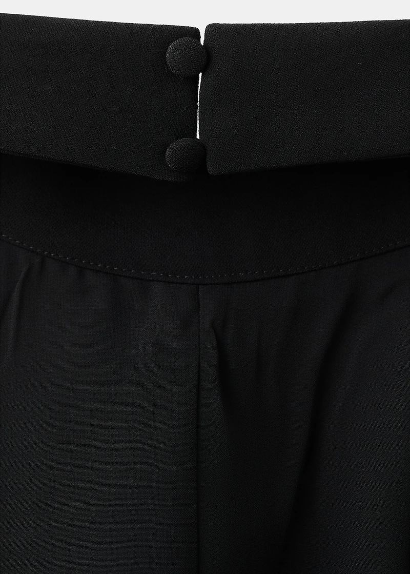 Halter-neck dress with open back