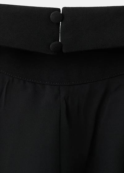 Halter-neck dress with open back